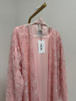 Sophia Floral Net Abaya