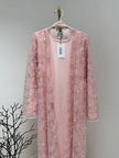 Sophia Floral Net Abaya