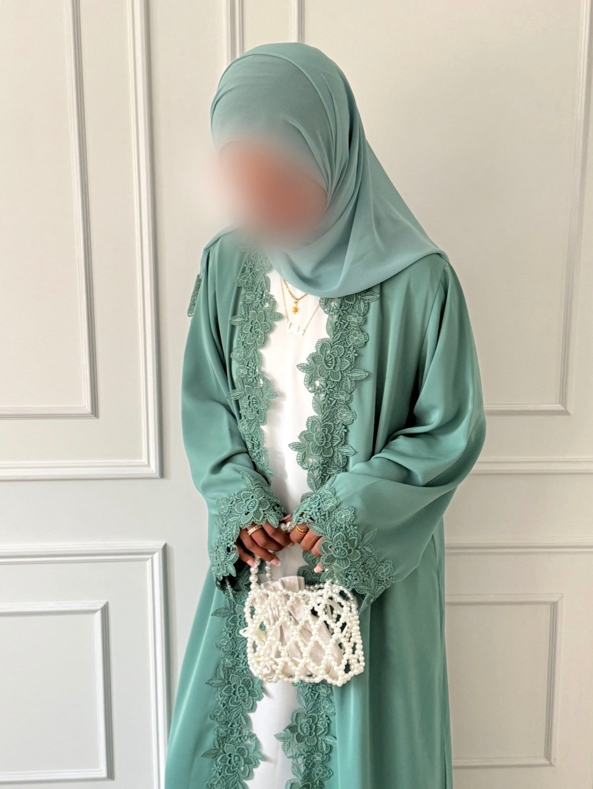 Liyana Lace Abaya