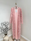 Sophia Floral Net Abaya