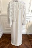 Layaan Polka Dot Lace Abaya