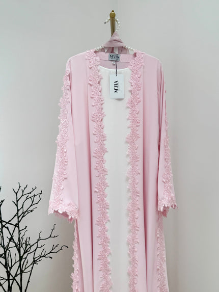 Selena Lace Abaya