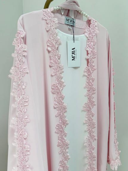 Selena Lace Abaya