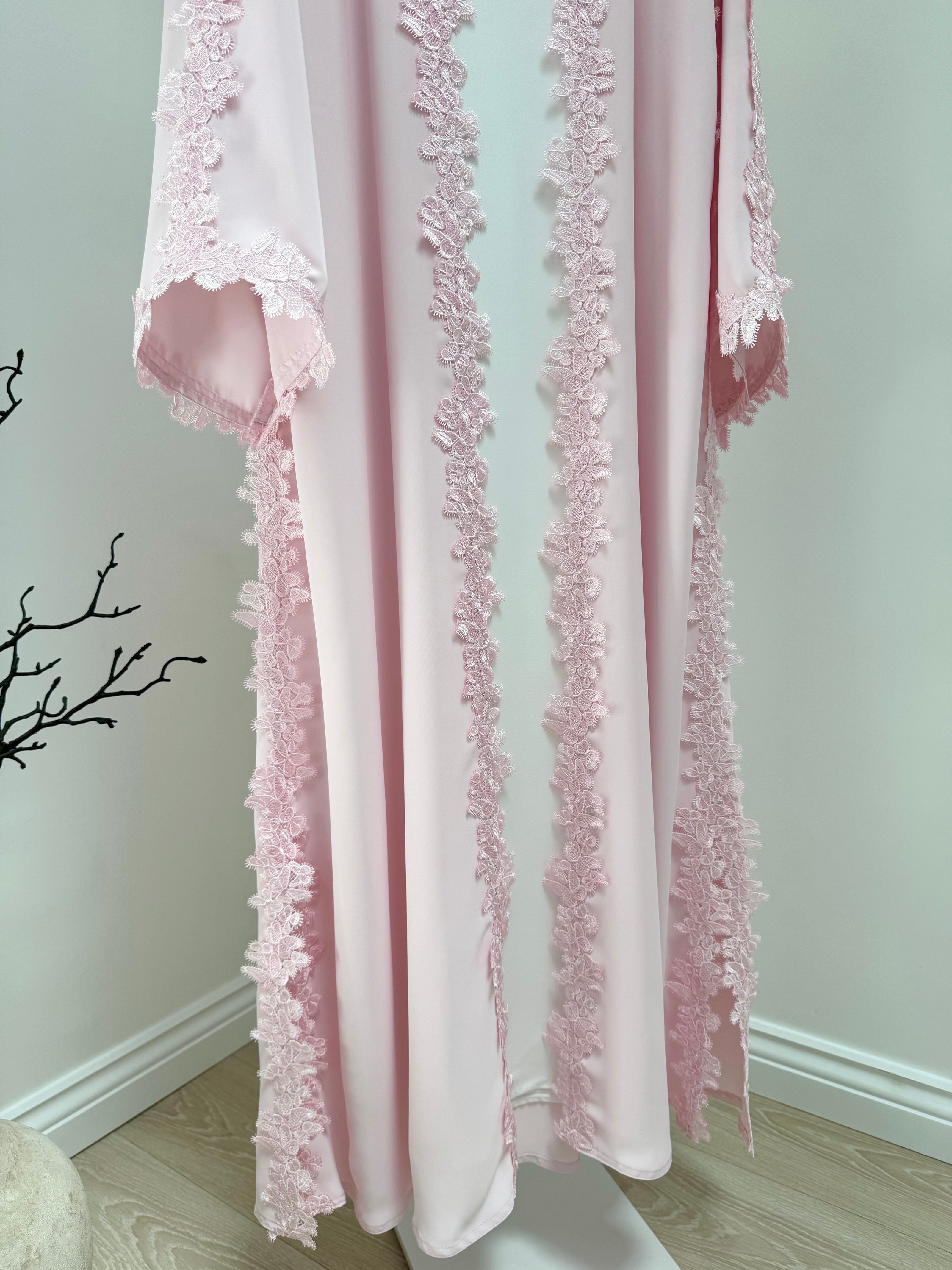 Selena Lace Abaya