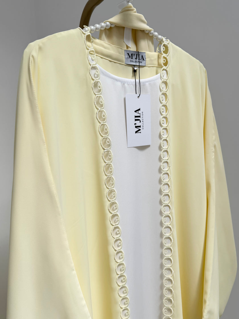 Dahlia Embroidered Abaya